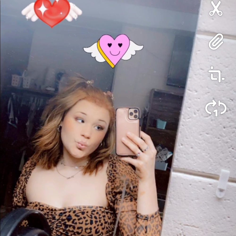 Missguided cheetah long sleeve